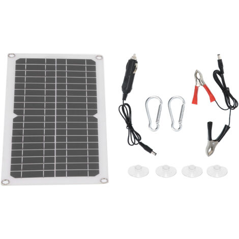 18W 12V Halbflexibles Solarzellen-Ladegerät für Auto, Boot und Outdoor-Anwendungen.