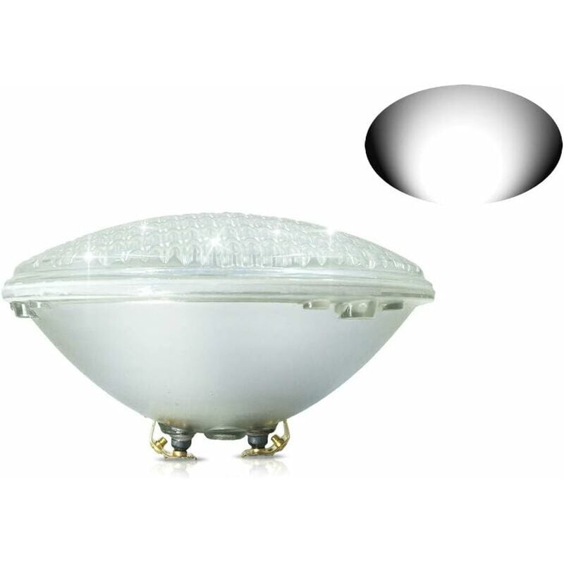 18W Blanc LED Piscine Lumière PAR56 12V DC/AC Lumière, Étanche IP68 Lumières Sous-marines, Remplacer Les Ampoules Halogènes 150W