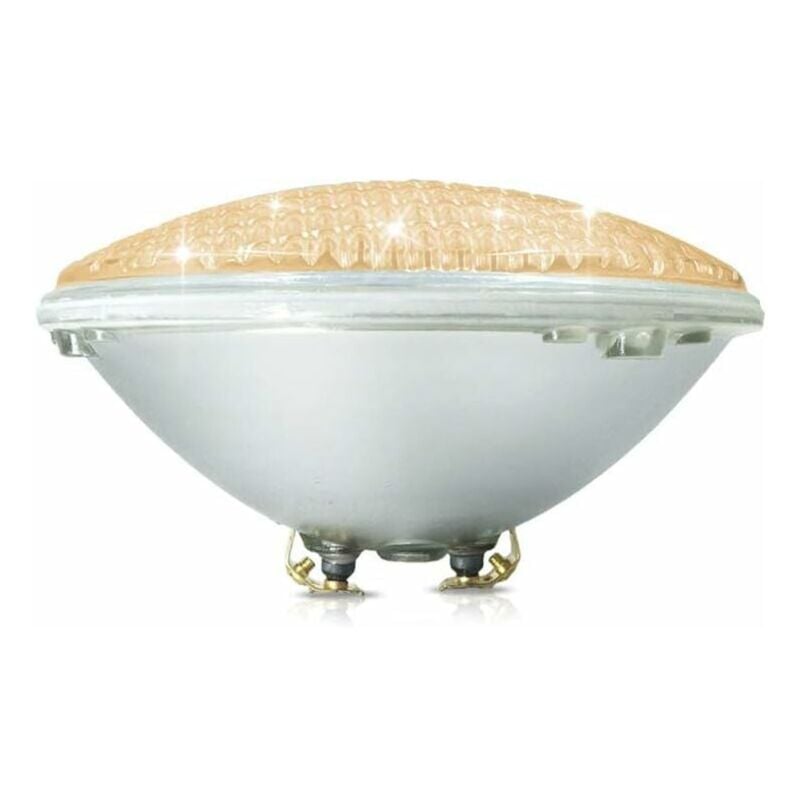 SNQ - 18W Lampe de Piscine led Blanc chaud Lumière PAR56 12V dc/ac, Etanche IP68 Éclairage sous-marin, Remplacez Les Ampoules halogènes 150W [Classe