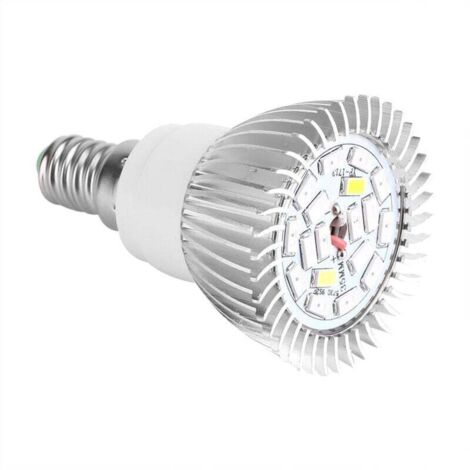 18W LED Grow Light Bulb Full Spectrum Plant Light for Indoor Plants Greenhouse Vegetables Succulent Hydroponics Organic Seedlings,18 LED E27/E14/GU10 (E14) A