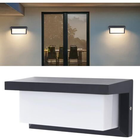 18W LED-Wandleuchte Innen Außen,dekorative Wandlampe,Aussenleuchte Warmes Licht Innen- und Außengarten, Hotel, Villa-Wandleuchte usw