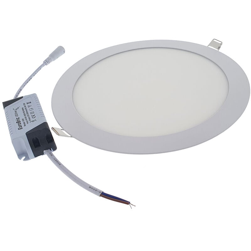 

18W Panel LED empotrable - Redondo 4000K 2pcs/pack Ø225