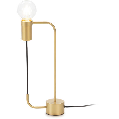 18x8x40 Gold Metall Tischlampe Beleuchtung / Laternenappost für alle Stile, um zu Hause eine Note zu verleihen