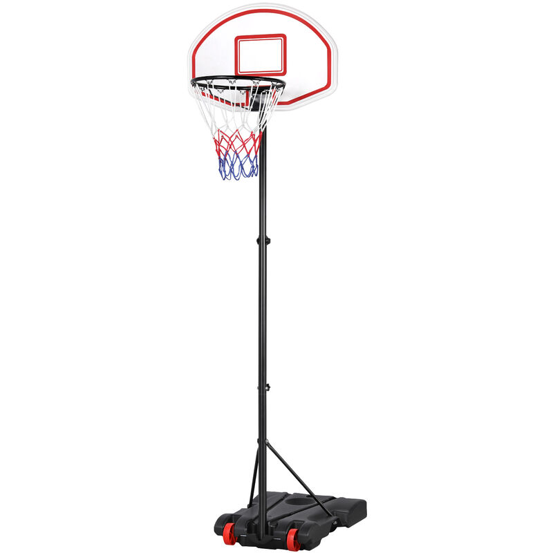 1.9-2.5M Adjustable Portable Basketball Net Hoop Backboard ...