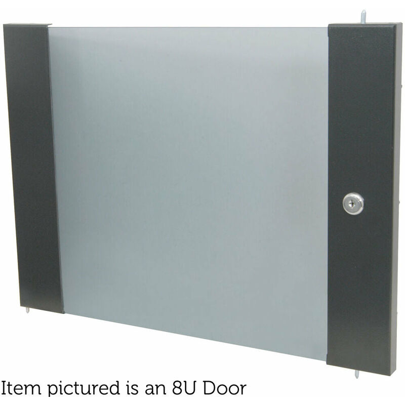 19' 6U Locking Glass Door For Rack Data Cabinets Patch Panel Storage Module pa