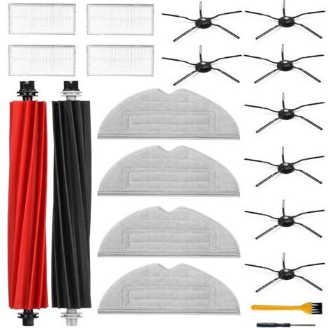 19 accessoires pour aspirateurs Roborock S8/S8+/S8 Plus, pièces détachées pour aspirateurs Roborock S8