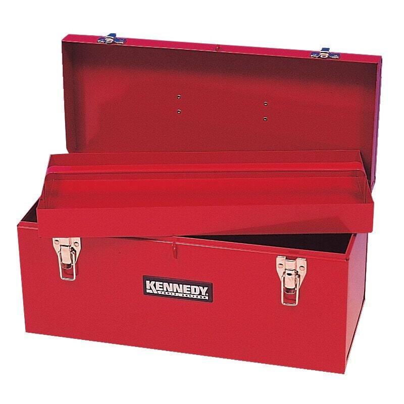 Pro 19 Heavy Duty Tool Box - Red - Kennedy