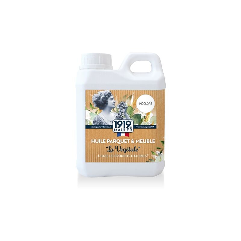 1919 By Mauler - 19 Huile parquet & meuble 'La Végétale' incolore 2L5 - Incolore