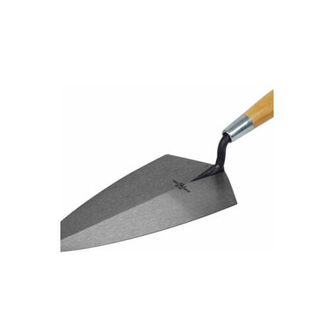 19 Philadelphia Pattern Brick Trowel Wooden Handle 10in