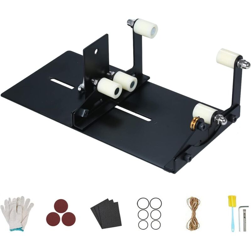 19 pièces Coupeur de bouteille en verre, coupeur de bouteille de vin, kit de coupe de verre