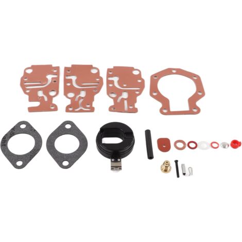 19-teiliger Vergaser-Reparatursatz 439073 0439073 431897 ABS-Gummidichtung Ersatz für Johnson Evinrude HP