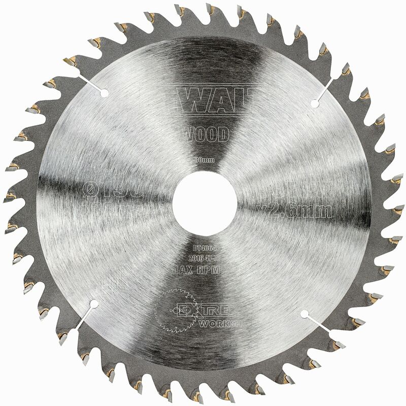 

Dewalt DT4064-QZ Hoja para sierra circular portátil 190x30mm 40D