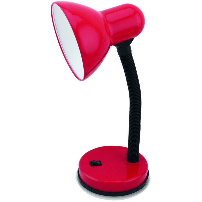 

Flexo rojo de sobremesa modelo tradicional E27 ( 1900418) - GSC