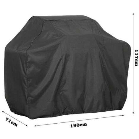 190x71x117cm - Housse pour Barbecue Weber Char Broil Nexgrill, grande taille, 75 pouces, étanche, résistant aux UV
