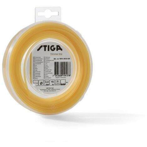 1911-9151-01 - Fil Nylon Ø 2.4mm x 15m pour Coupe-Bordure STIGA