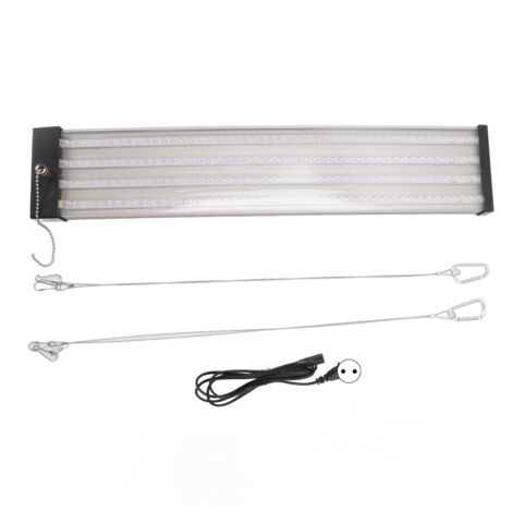 192-LED-Pflanzenlampe, Zimmerpflanzenbeleuchtung, professionelles Vollspektrumlicht, 100–277 V, EU-Stecker