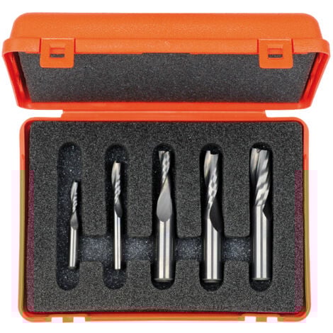 CMT-900.005.01-Estuche 5 Fresas Rectas S=8 Hw Rechts 