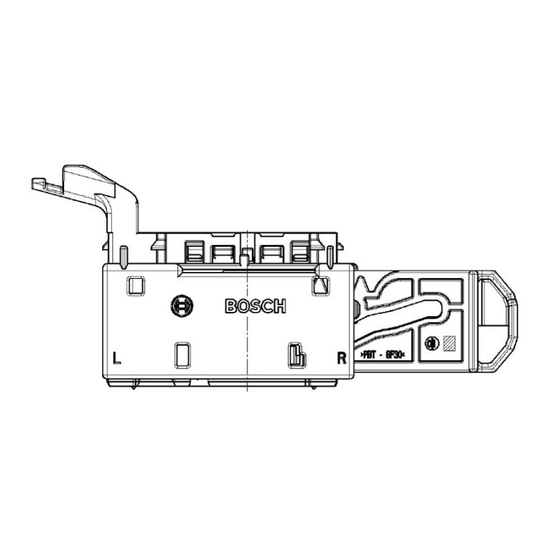 1928404780 Connettore automobilistico ems a 58 vie preassemblato - Bosch