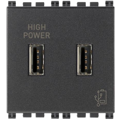 19295 Unité d'alimentation USB 5V 1,5A 2M Gris Arkè
