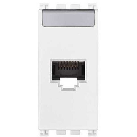 19339.11.B Presa Rj45 Netsafe Cat5E Utp Bianco Arkè