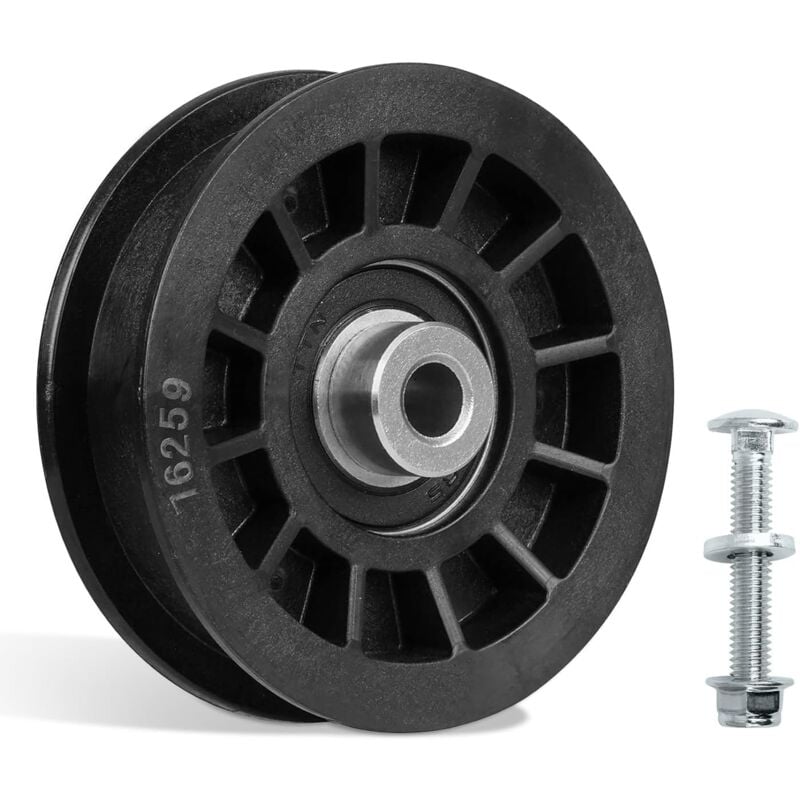 194327 Flat Idler Pulley Fit for Craftsman Riding Mower - Flat Pulley Fit for HU Ariens Poulan Craftsman YT4000 YS4500 Lawn Tractor with 42« 54 »