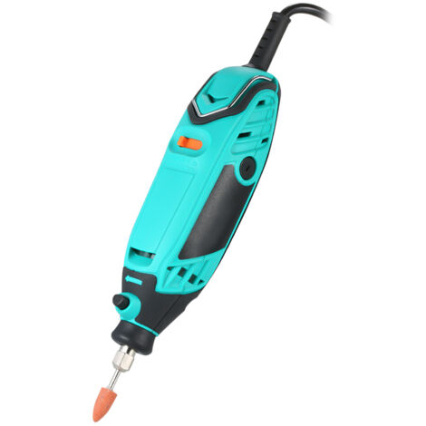 METERK 195-teiliges Elektrowerkzeug-Set mit elektrischem Mini-Bohrer, Rotationsschleifer, Polier- und Schleifwerkzeug mit 6-stufiger variabler Geschwindigkeit für Rotationswerkzeuge