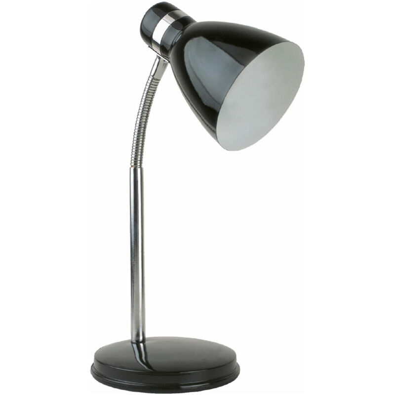

Flexo de sobremesa acabado metálico E14 14,5x35cm. negro (F-BRIGHT 1950090-N )