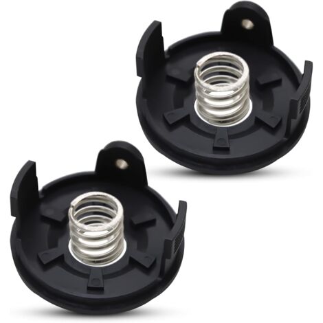 196146-9 195858-1 Couvercle de Bobine, Couvercle de bobine de Coupe Bordure pour coupe-bordure Makita 18 V DUR181 DUR181Z DUR181RF(2 Capuchons de Bobine + 2 Ressort)