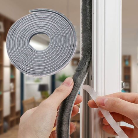 19.6ft Self-adhesive Weatherstrip Weatherstrip, Window Seals Doors And Windows Windproof Thermal Strips Sliding Window Self-adhesive Adhesive Ward