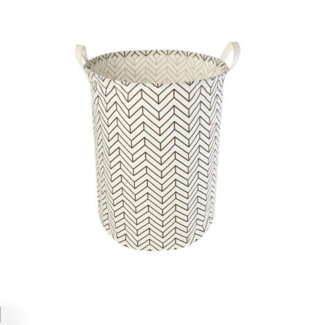 19,7" Paniers à Linge, Paniers à Linge Pliable Grand Bac de Rangement en Tissu Corbeille à Linge pour Organiser Chambre d'en