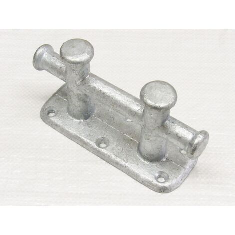 199MM Galvanised Bollard Cleat - Deck Boat Rope Marine H Shape Moor