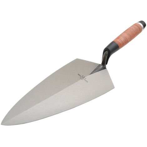 19L Philadelphia Pattern Brick Trowel Leather Handle 10in
