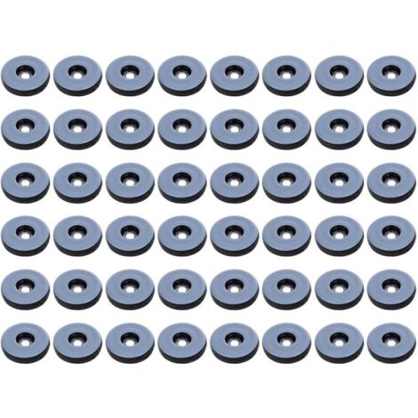 19mm Furniture Glides,48 Pack Teflon Round Furniture Glides,Anti-Vibration Furniture Sliders Pads (Round)
