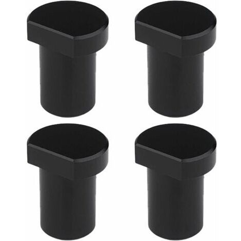 (19mm,noir)Lot de 4 colliers de serrage en alliage d'aluminium pour table de travail du bois, établi, rabotage