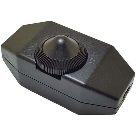 1A 220Vac Design Dimmbarer LED-Dimmer (Drehdimmer) Dimmbare LED, Ein/Aus, 110–220 V, Zwischenschalter, Schwarz