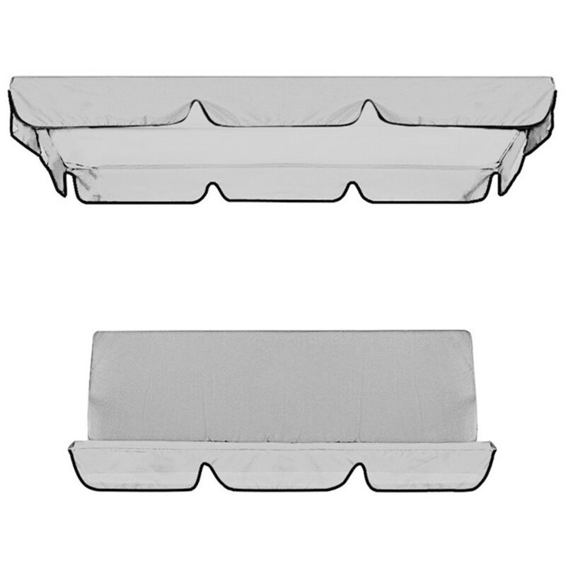 1Bâche de protection pour balançoire, Yuoaen, auvent de balançoire imperméable en tissu Oxford pour jardin, terrasse et extérieur.