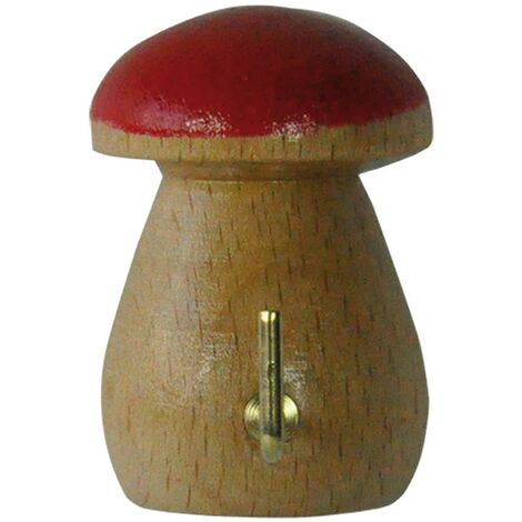 1BL APPENDITUTTO ADESIVO LEGNO 'FUNGO' 1 posto - pz. 2