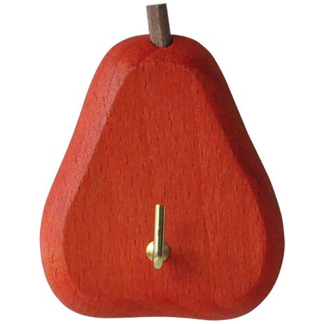 1BL APPENDITUTTO ADESIVO LEGNO 'PERA' 1 posto - pz. 1