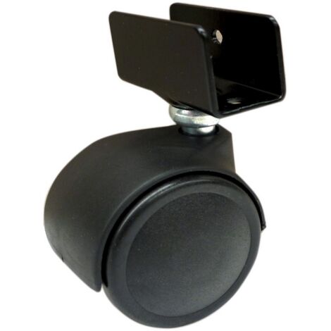 1BL BL RUOTA GEMELLARE NYLON CON PIASTRA U/16 40 2 PZ
