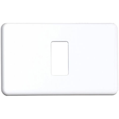 1BL BLISTER COPRINTERRUTTORE PLASTICA MIS.A BIANCO (PZ.2)