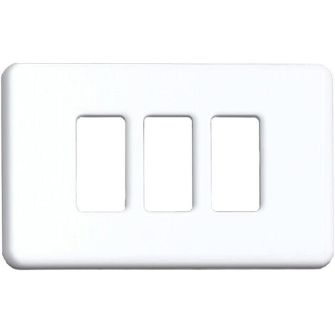 1BL BLISTER COPRINTERRUTTORE PLASTICA MIS.C BIANCO (PZ.2)