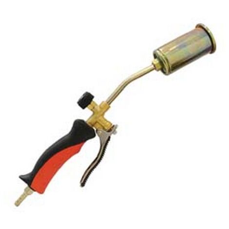 1BL CANNELLO RISCALDO A GAS DA ASFALTISTA CON LEVA CM.40 - bruciatore  mm.45