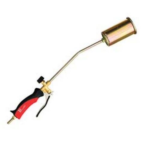 1BL CANNELLO RISCALDO A GAS DA ASFALTISTA CON LEVA - cm.70, bruciatore  mm.60