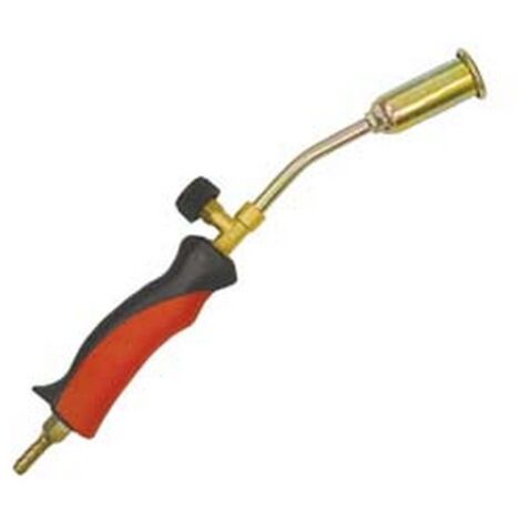 1BL CANNELLO RISCALDO A GAS DA ASFALTISTA CON RUBINETTO CM.40 - bruciatore  mm.25