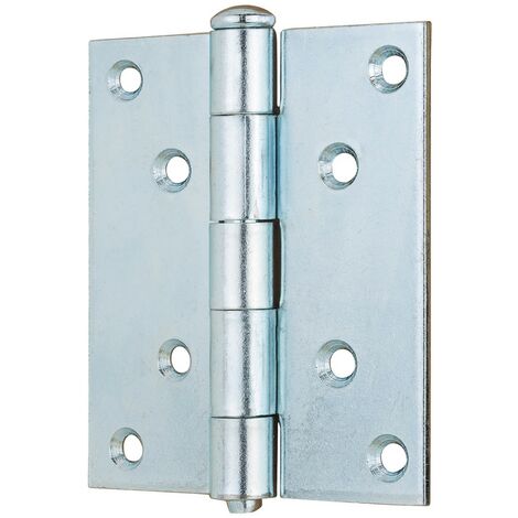1BL CERNIERA ACCIAIO ZINCATO ART.127 mm 101 x 89 - pz. 2