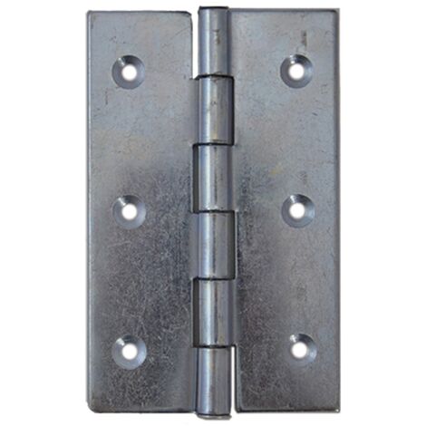 1BL CERNIERA ACCIAIO ZINCATO ART.840 mm 115 x 70 - 2 pezzi