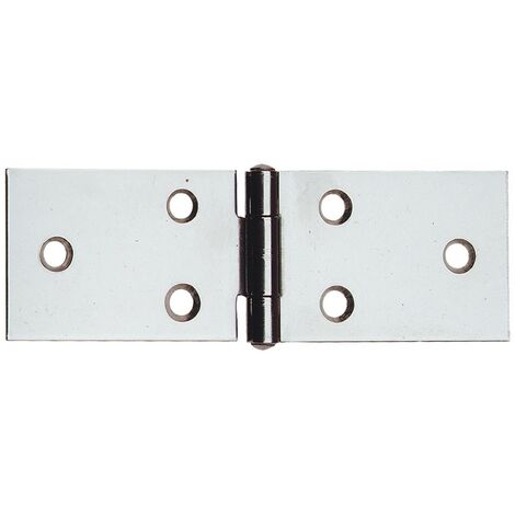 1BL CERNIERA IN ACCIAIO INOX ART.122IN mm. 80 x 31 - pz. 2