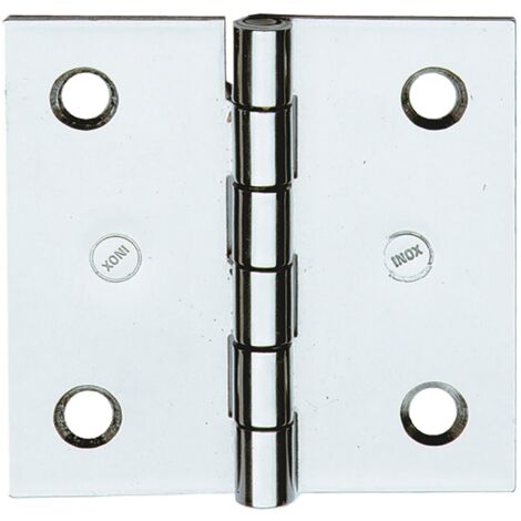 1BL CERNIERA IN ACCIAIO INOX ART.850IN mm. 40 x 30 - pz. 2