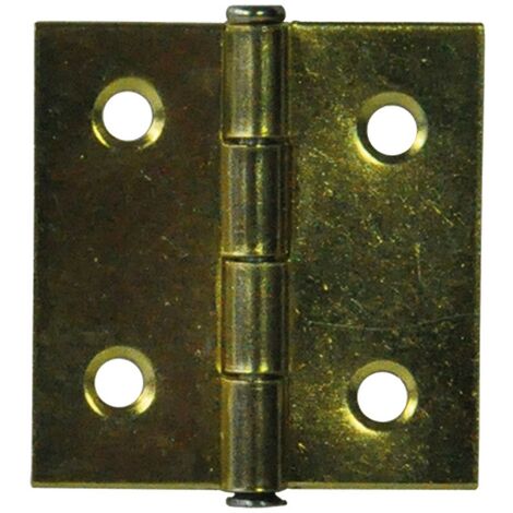 1BL CERNIERA OTTONATA mm. 40x40 - pz. 4