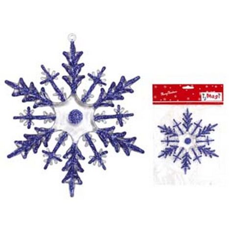 1BL DECORO "CRISTALLO" BLU